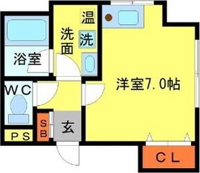 エスポワール蛍池の物件間取画像